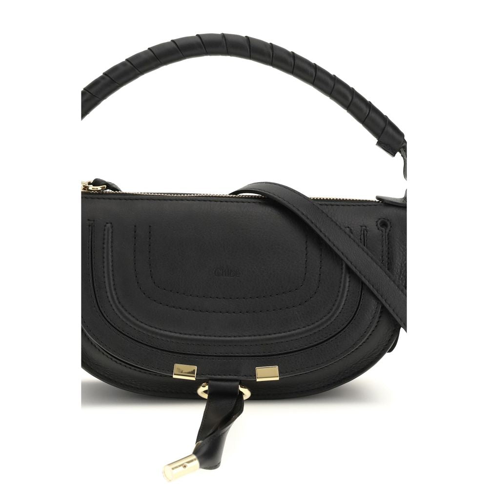 Black Calf Leather Bos Taurus Shoulder Bag