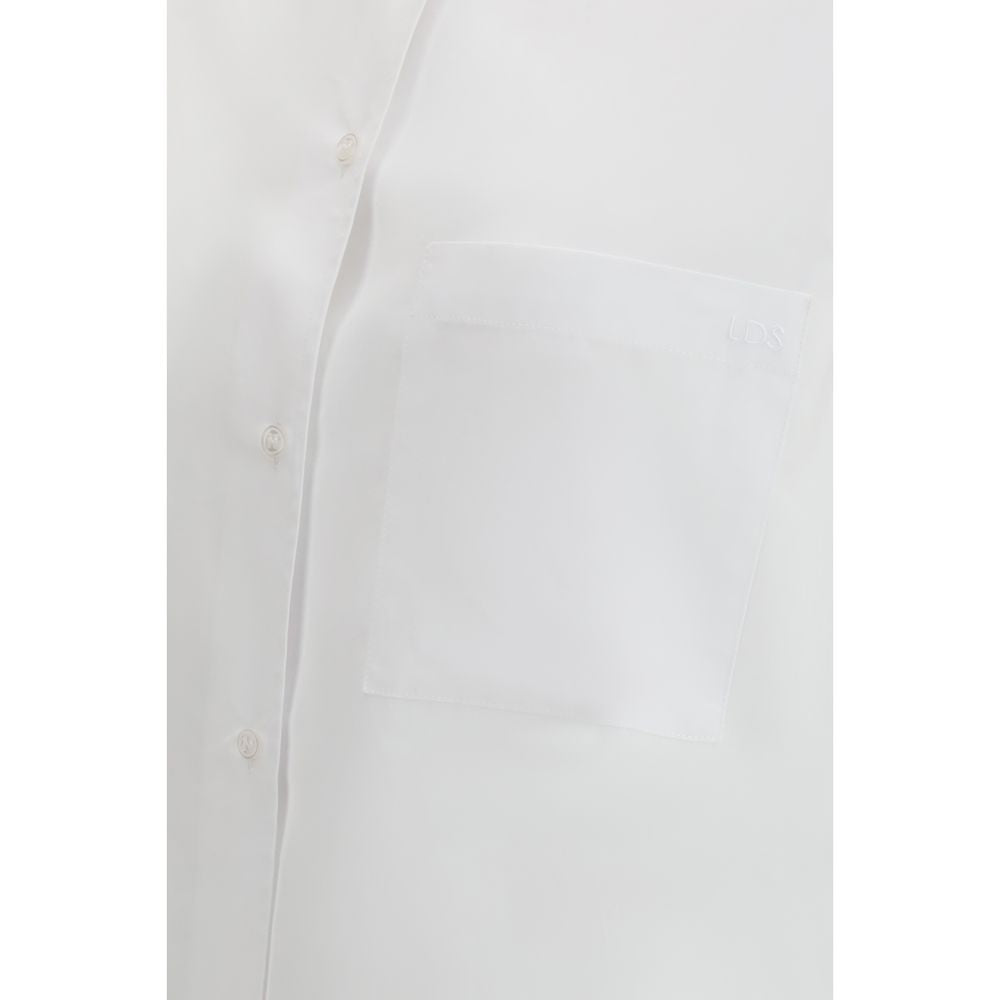 White Cotton Dress Shirt