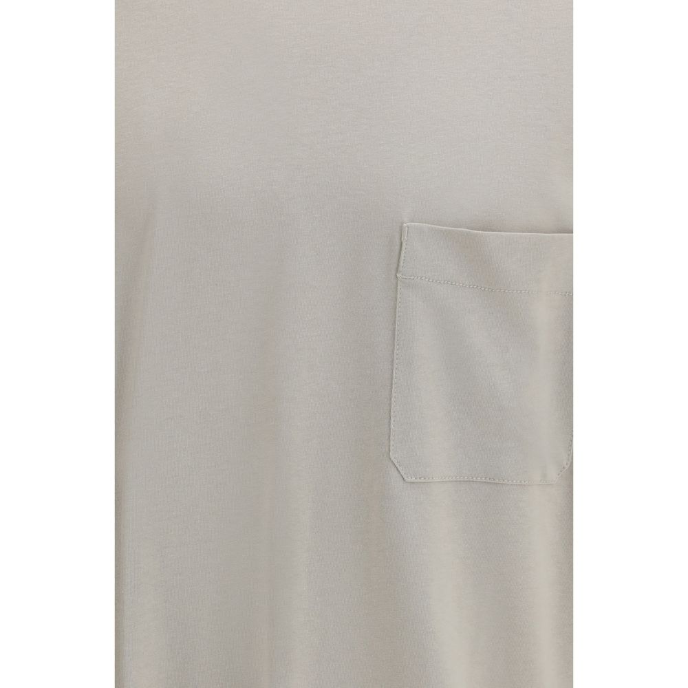 Beige Cotton T-Shirt