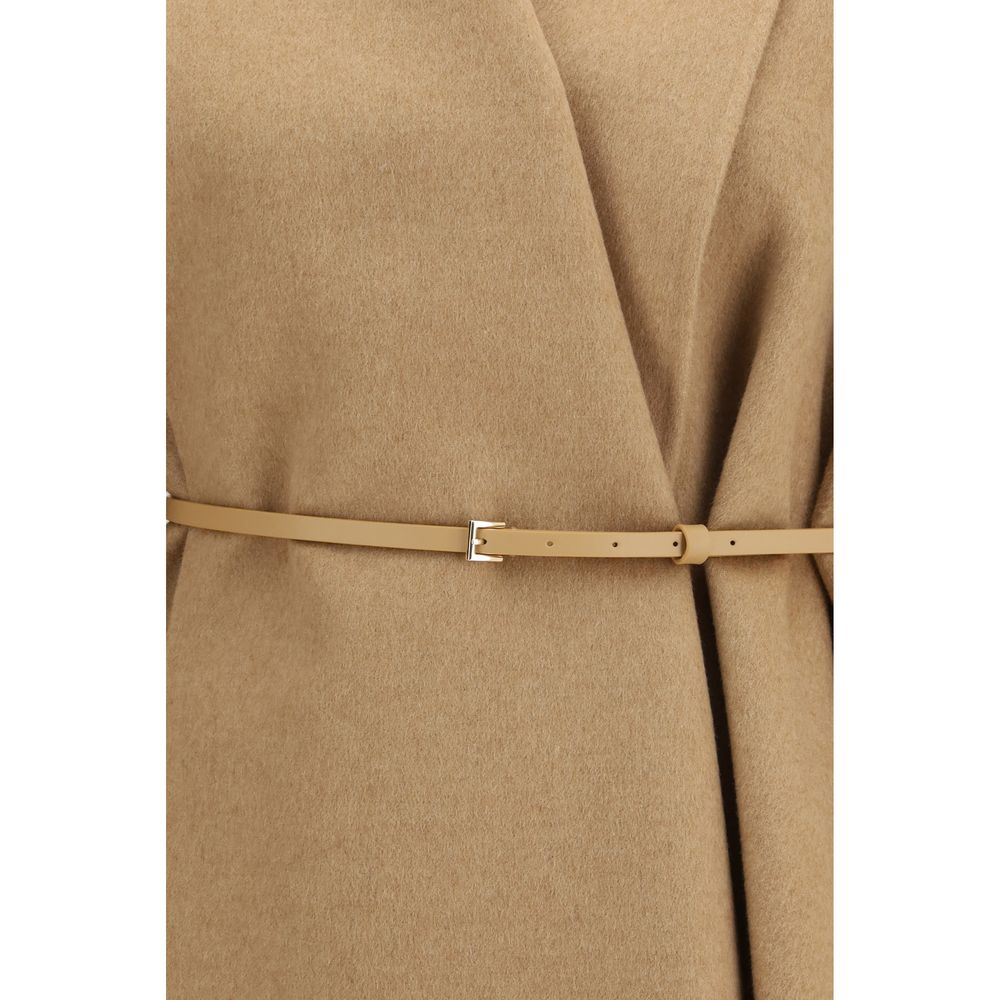 Beige Camel Hair Coat