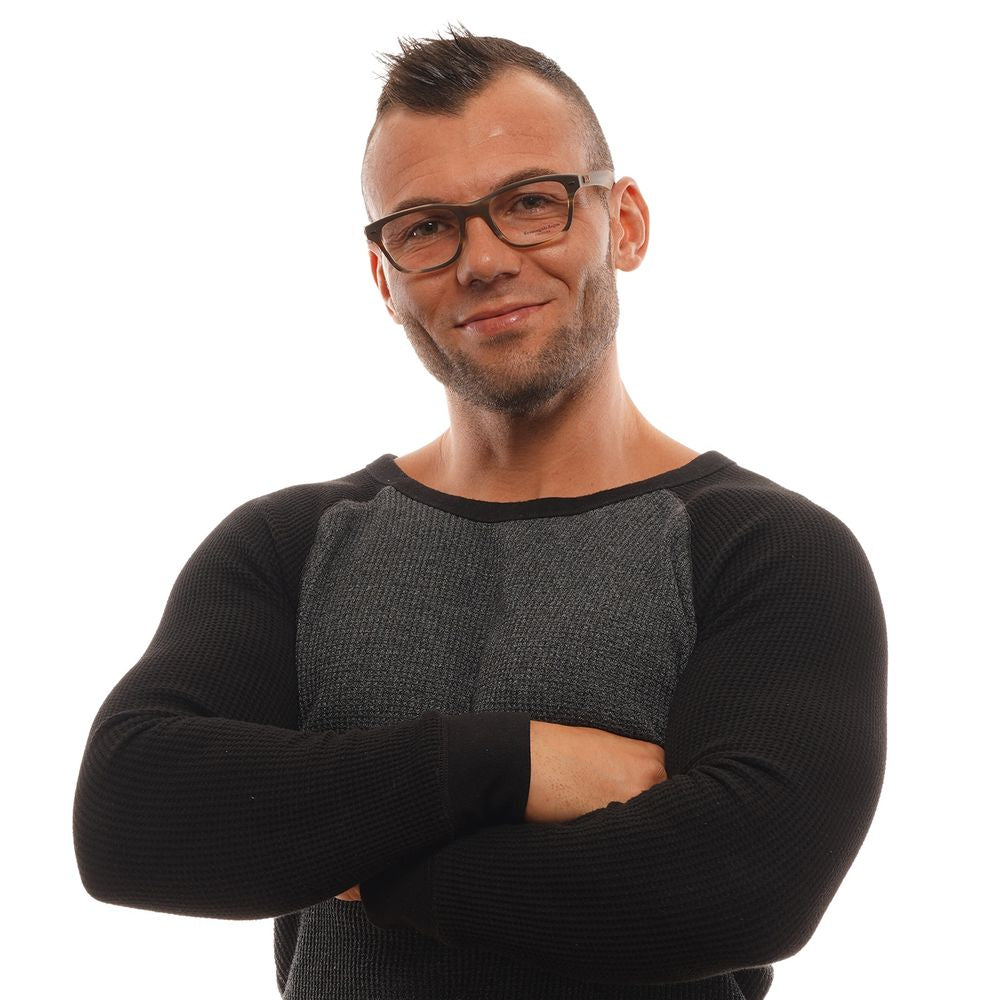 Brune optiske brillestel til mænd