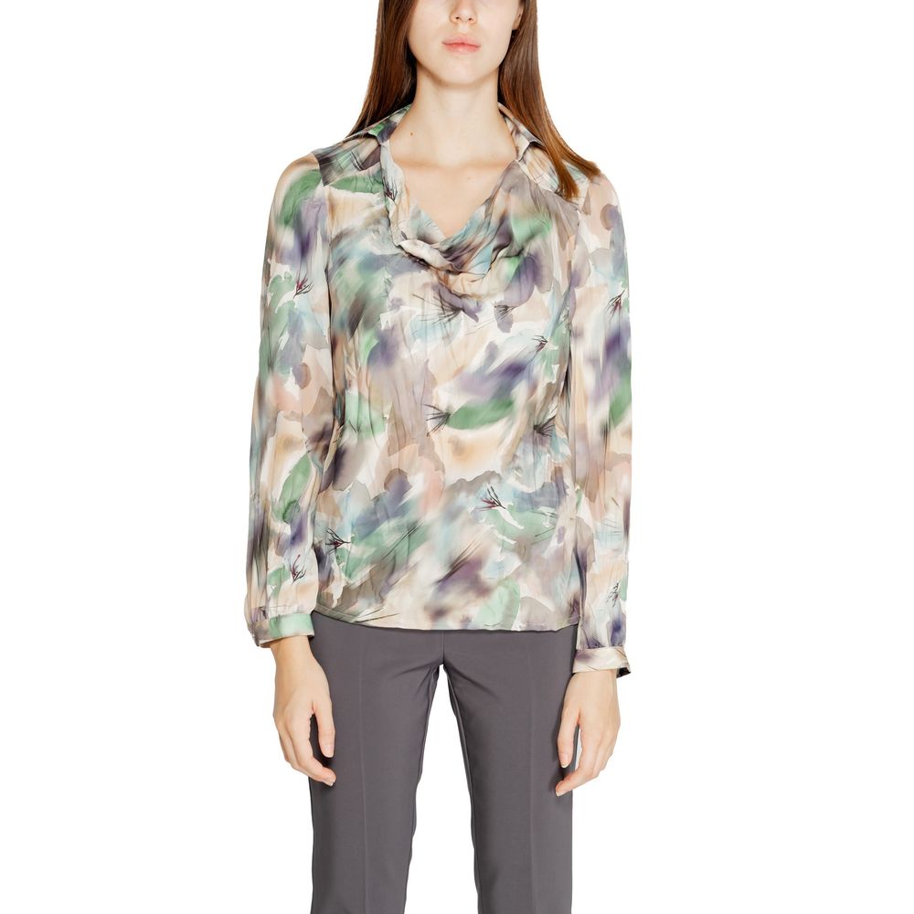 Green Polyester Blouse