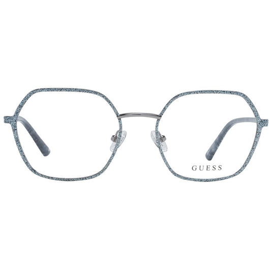 Silver Women Glasses Frame