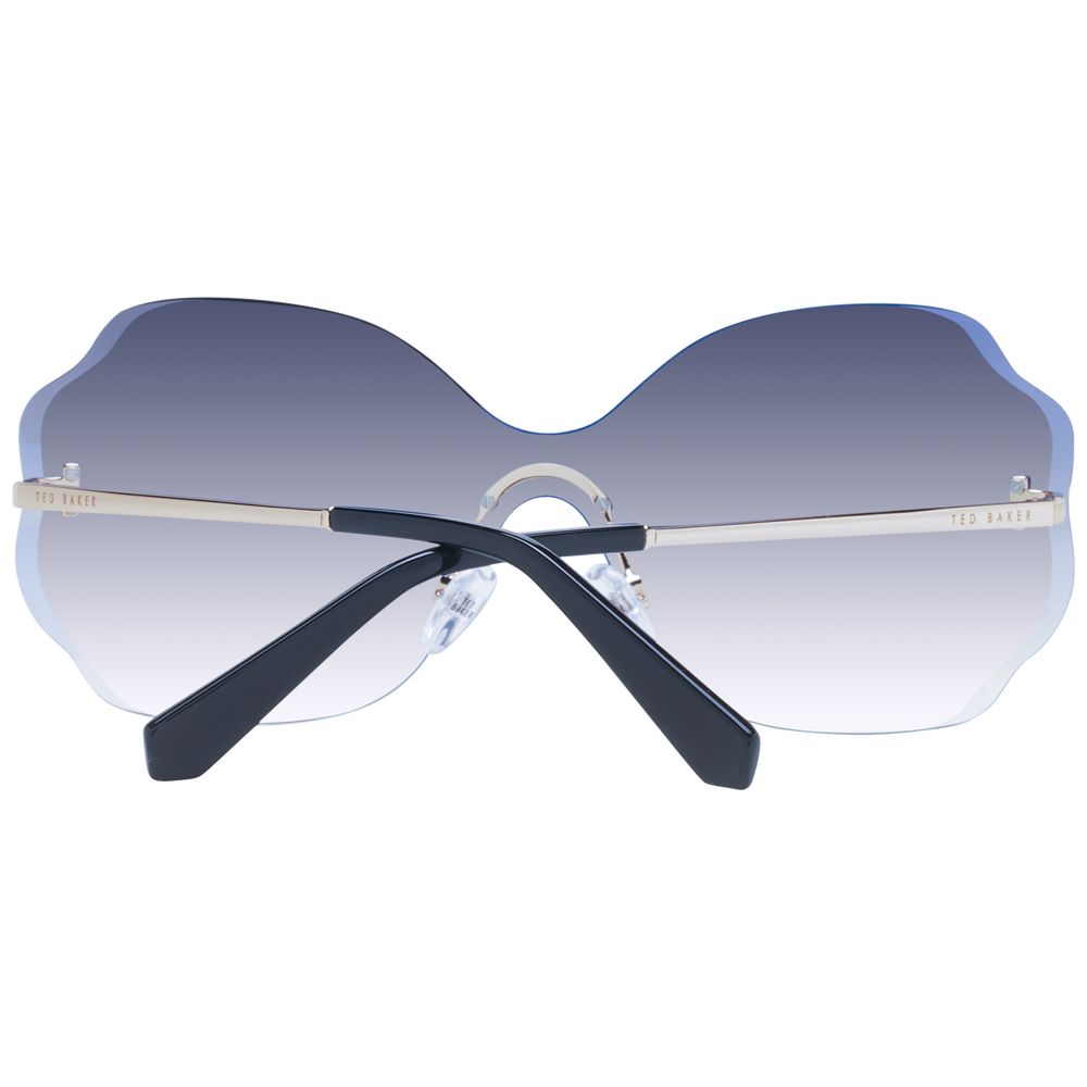 نظارة شمسية نسائية ذهبية