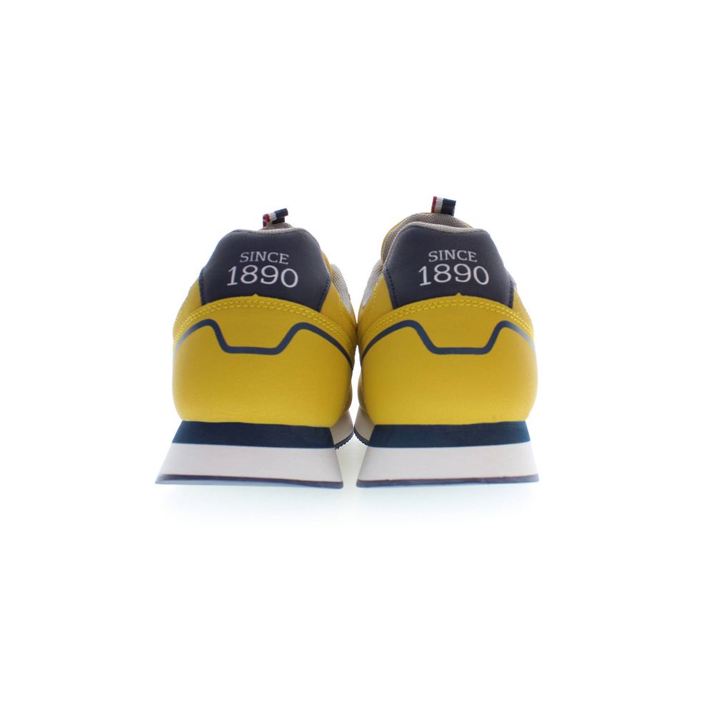 Yellow Polyester Sneaker