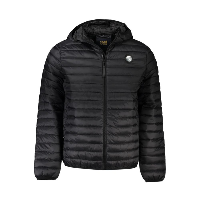 Black Polyamide Men's Jacket