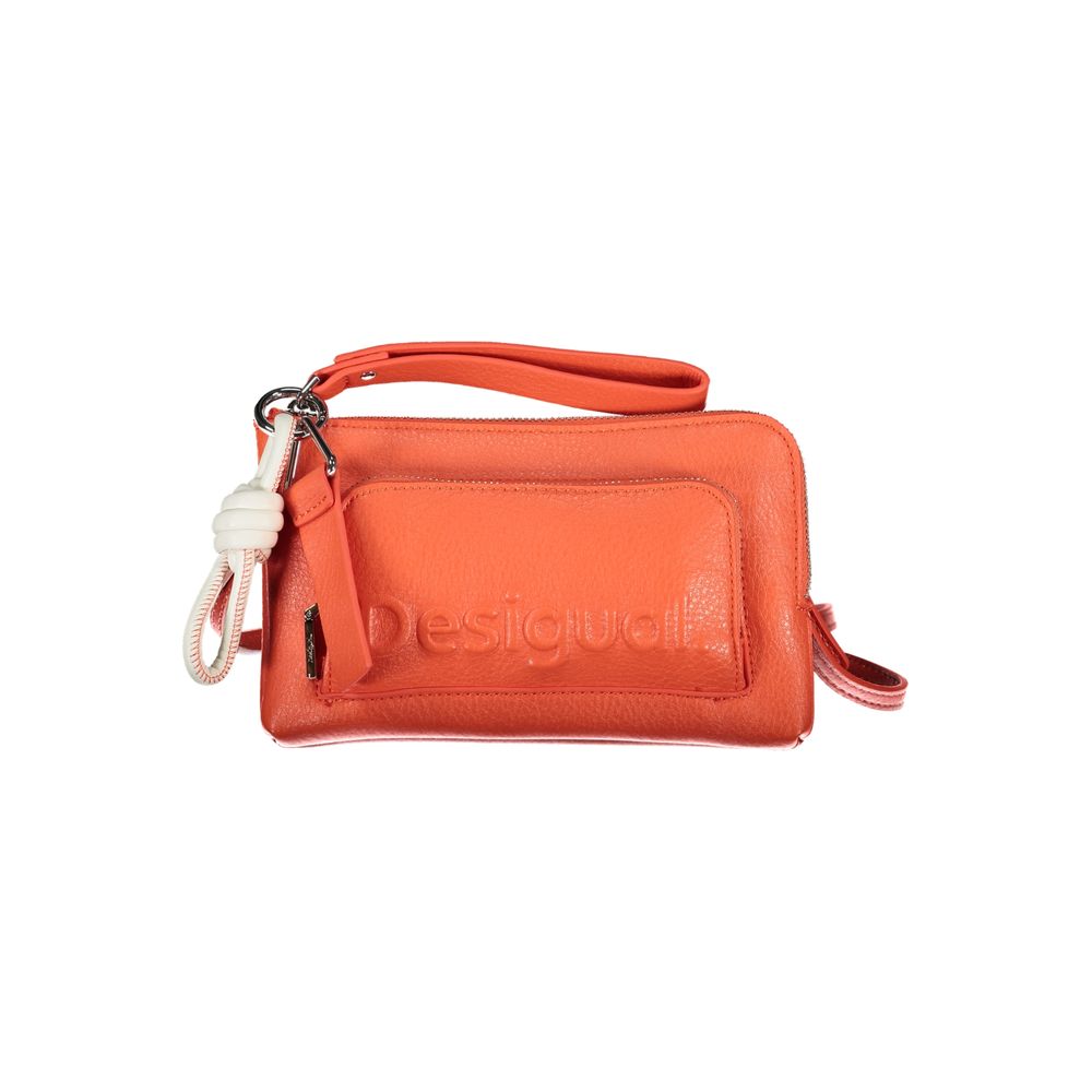 Pink polyethylen håndtaske