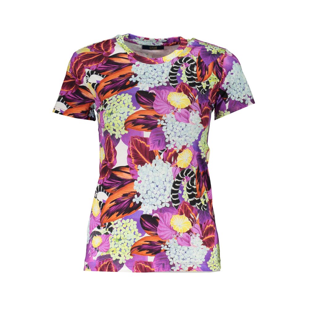 Lilla bomuldstoppe og T-shirt