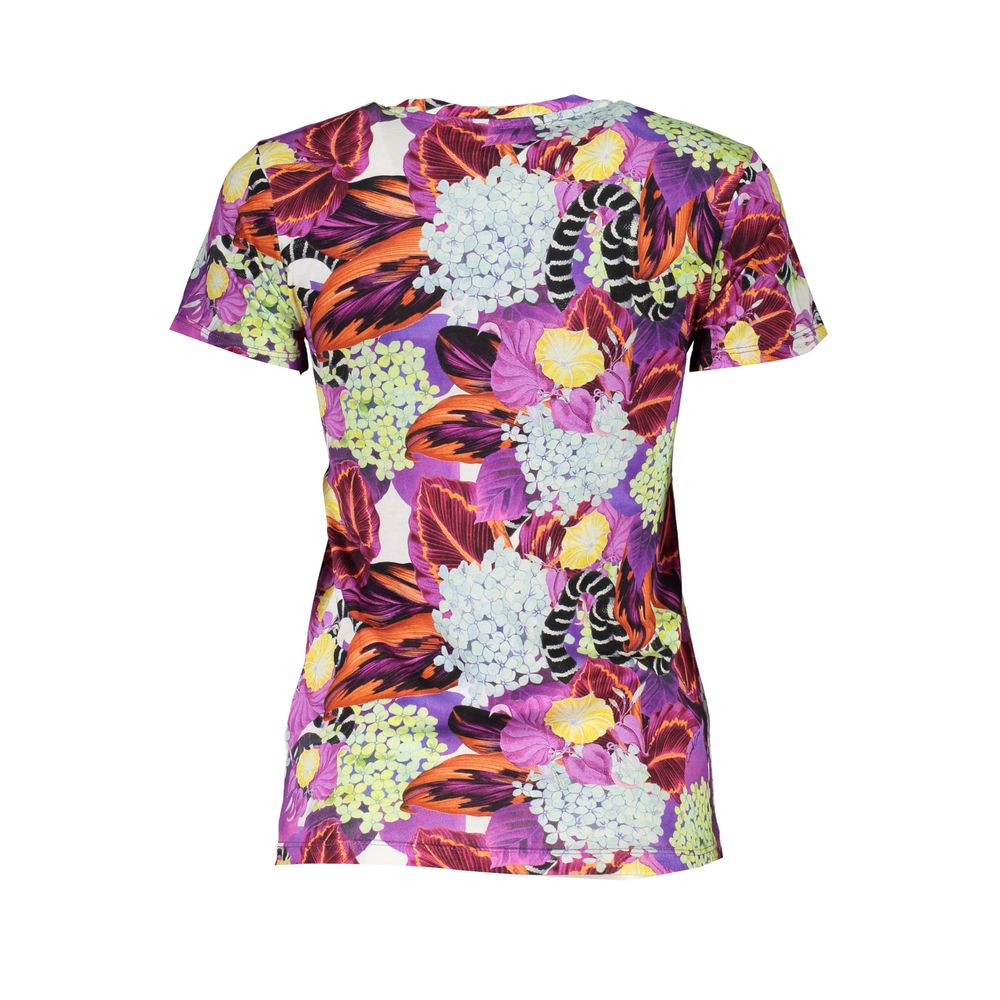 Lilla bomuldstoppe og T-shirt