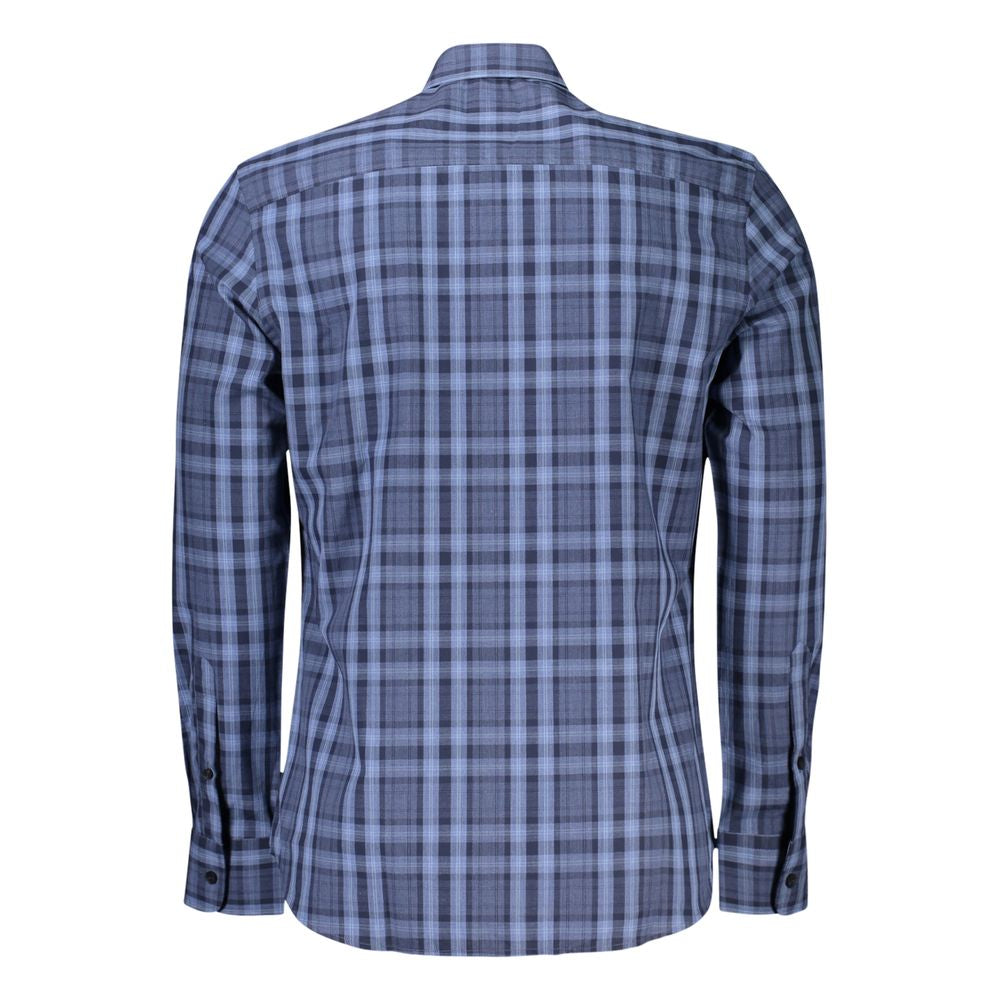 Azzurro Cotton Men's Shirt