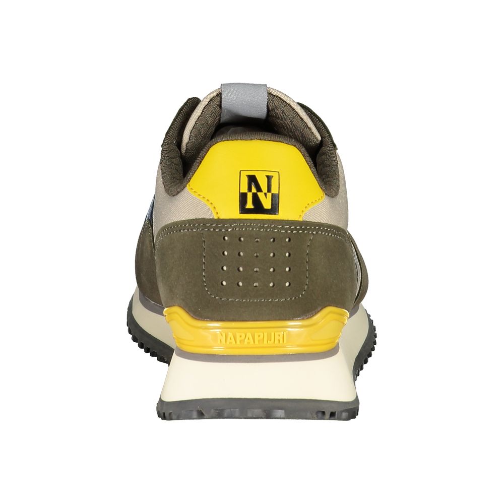 Beige Polyester Sneaker