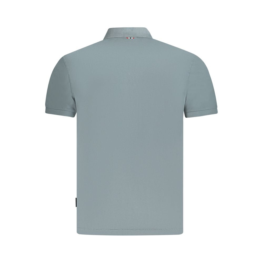 Brun bomuldspoloshirt til mænd
