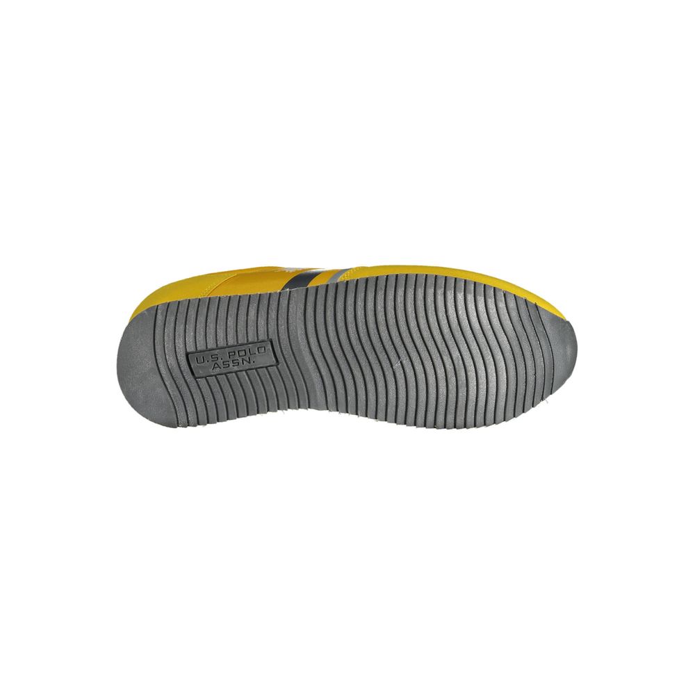 Yellow Polyester Sneaker