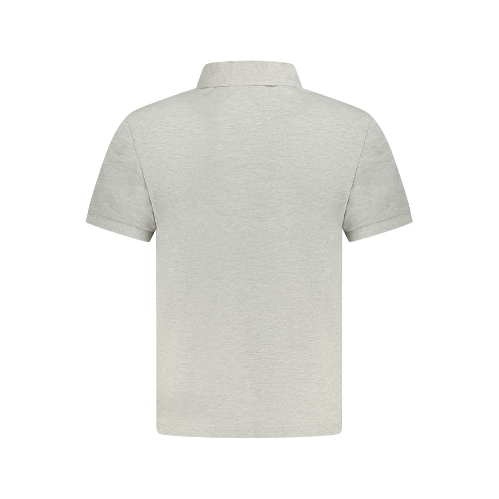 Brown Cotton Men Polo Shirt