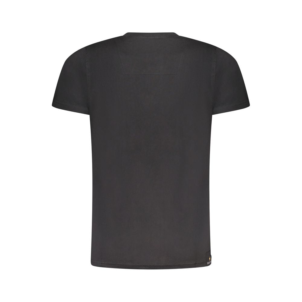 Black Cotton T-Shirt