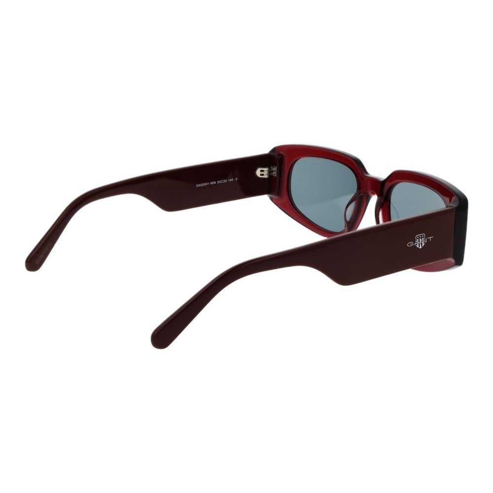 Burgundy Acetate Sunglasses