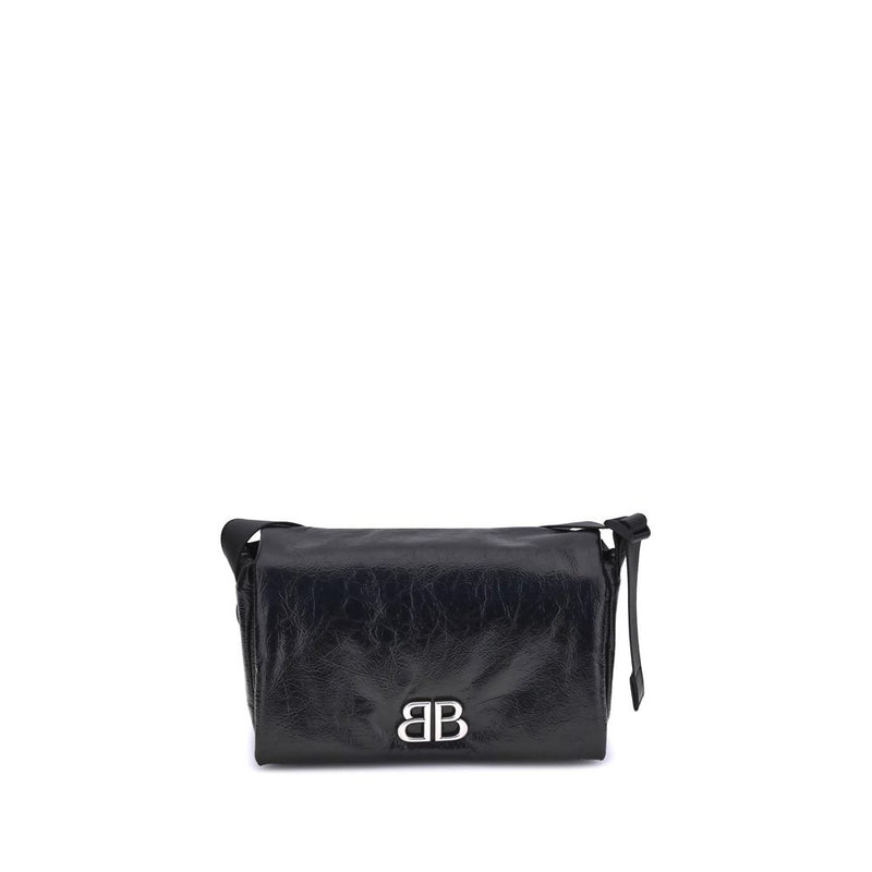 Black Calf Leather Bos Taurus Shoulder Bag