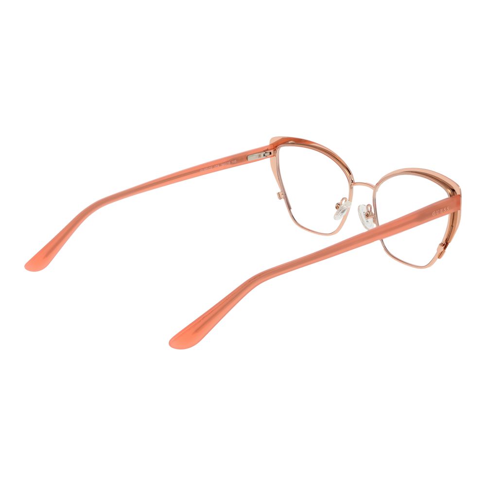 Orange Metal Glasses (Frames)