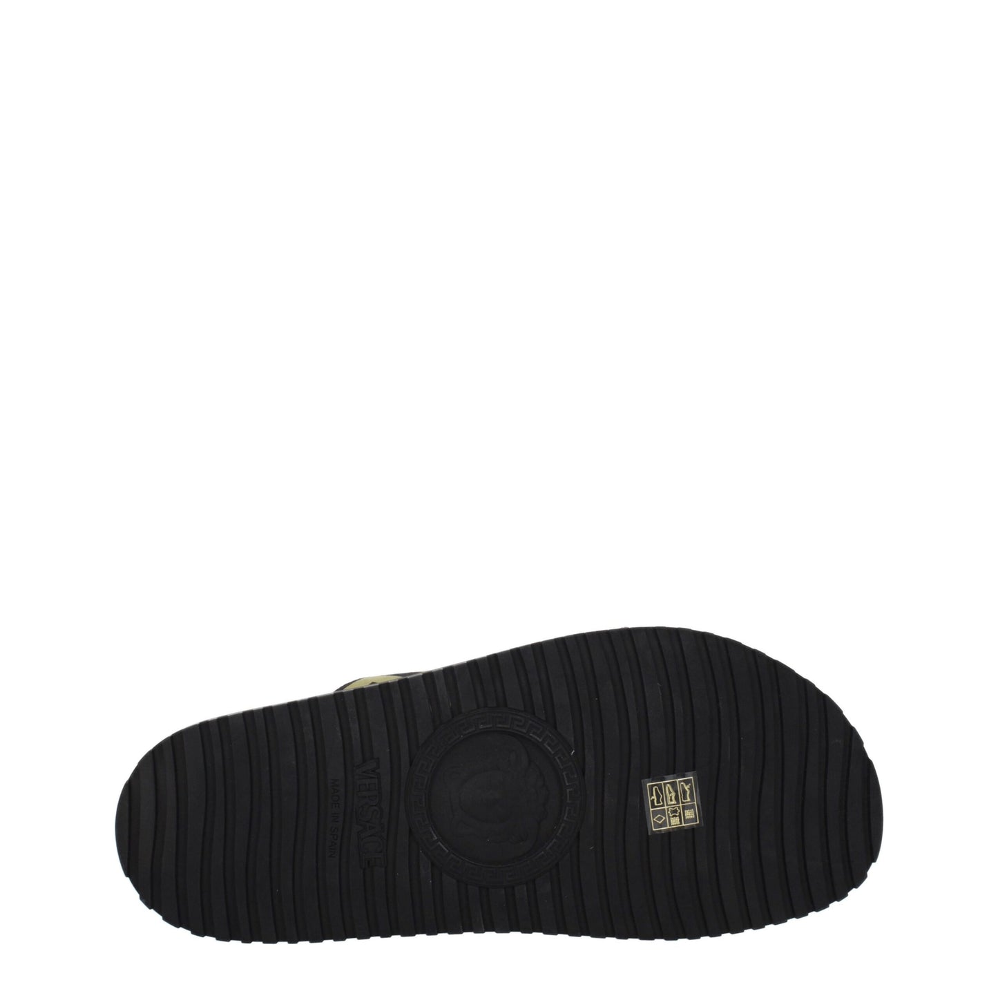 Black Fabric Slippers