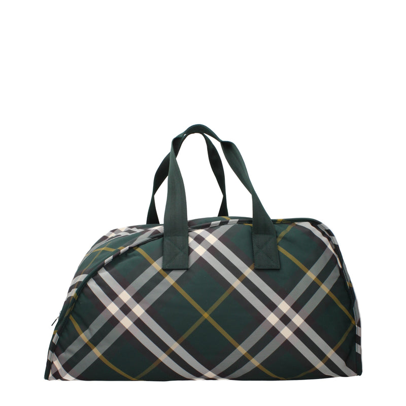 Green Fabric Luggage And Travel