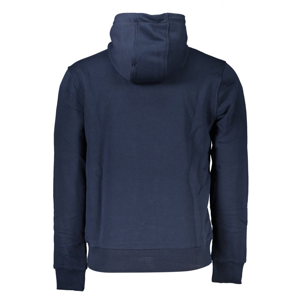 Blue Cotton Men's Sweatshirt