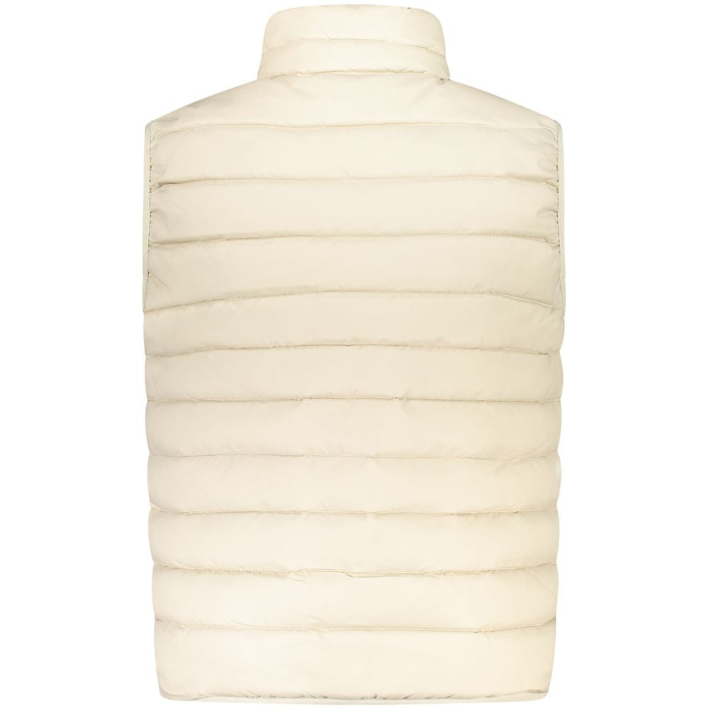 Beige Polyamide Men Jacket