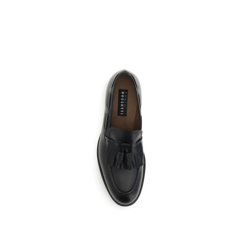 Læderloafers med kvaster