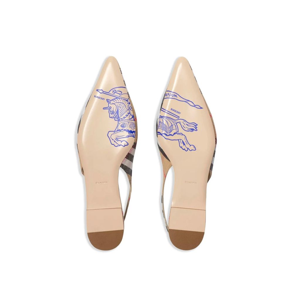 Ternet Birdie Slingback Ballerinaer