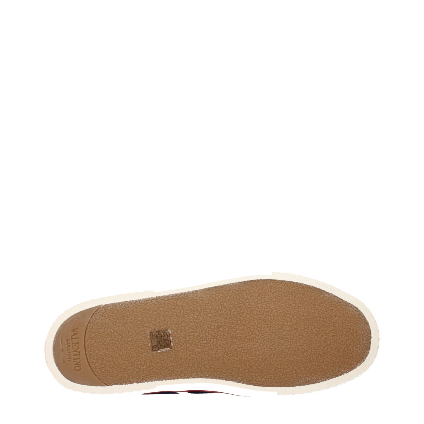 Blue Fabric Low Top Sneakers