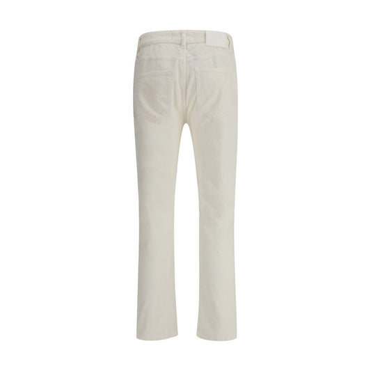 White Cotton Pants