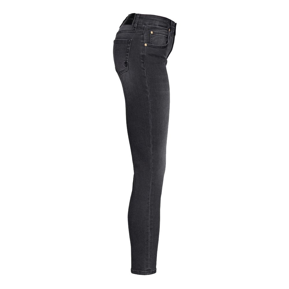 Sorte bomuldsjeans og bukser