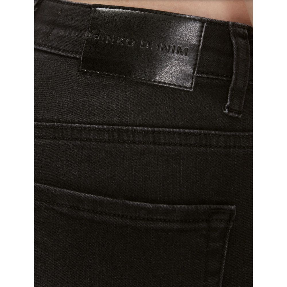 Sorte bomuldsjeans og bukser