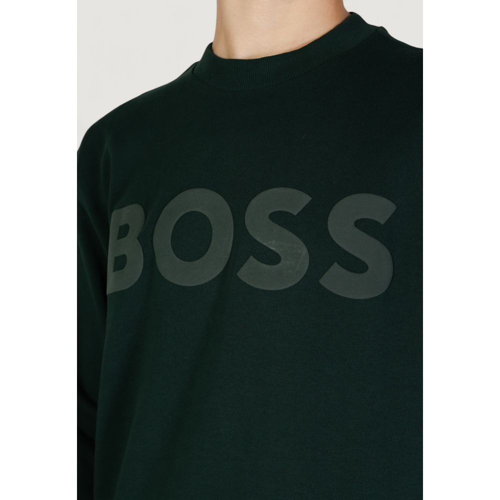 Green Cotton Sweatshirt