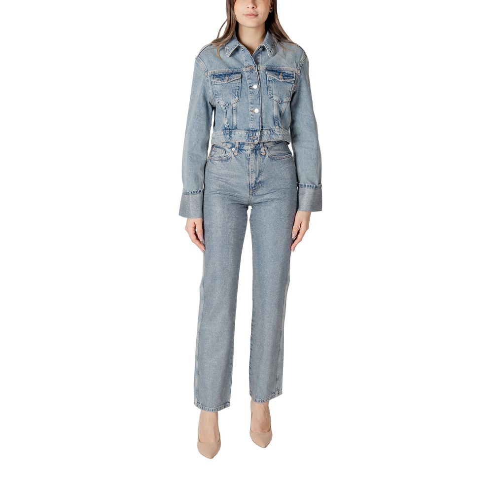 Light Blue Organic Cotton Denim Jacket