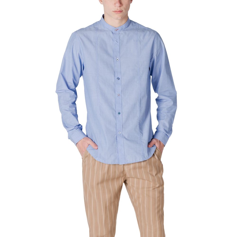 Blue Cotton Shirt