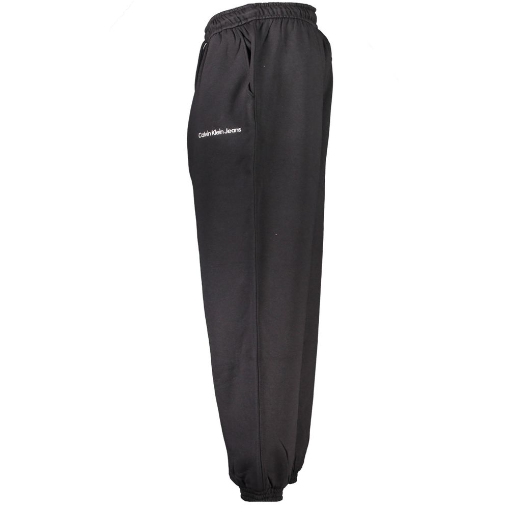 Black Cotton Men's Sweatpant
