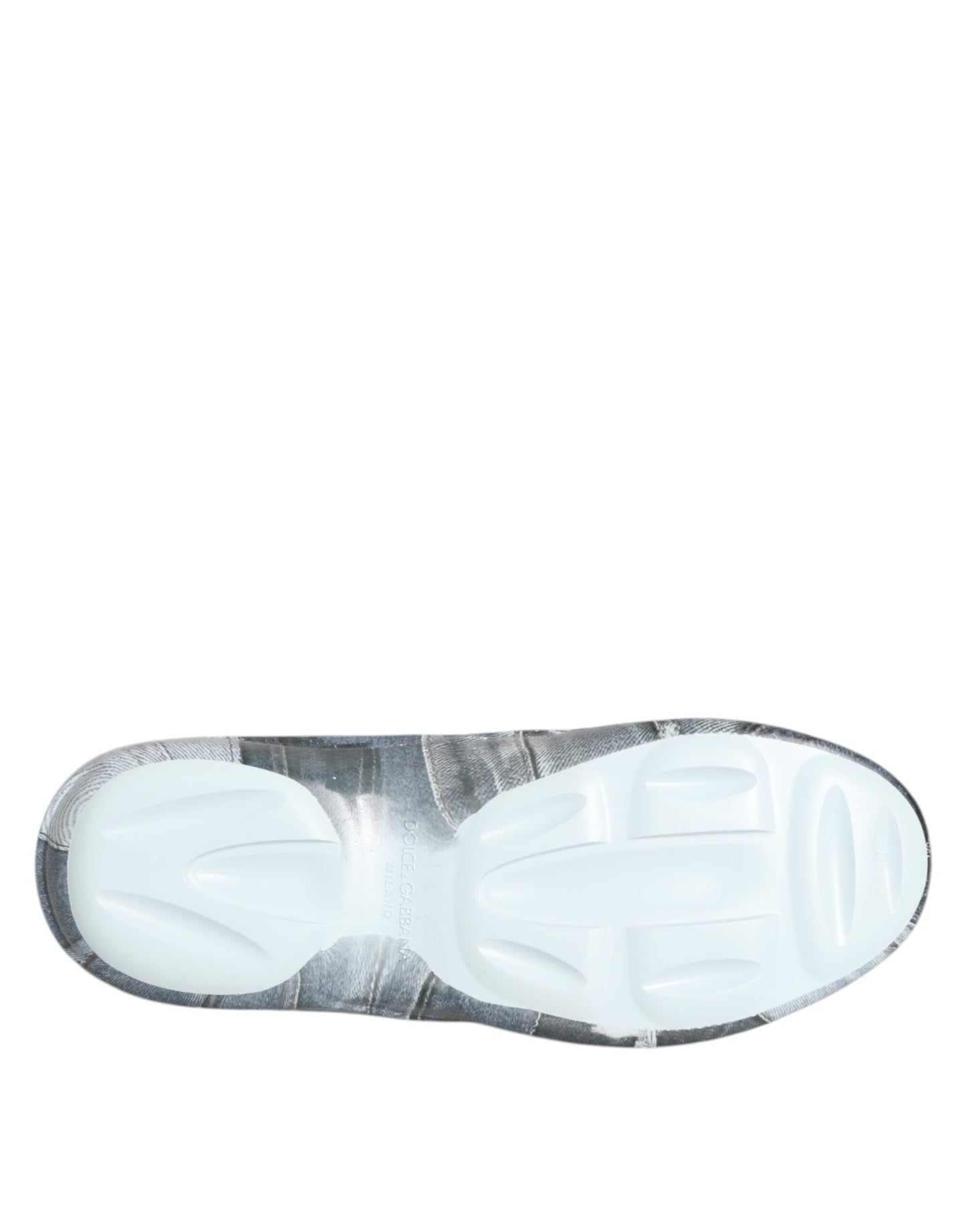 Multicolor Rubber Men Low Top Sneakers Shoes