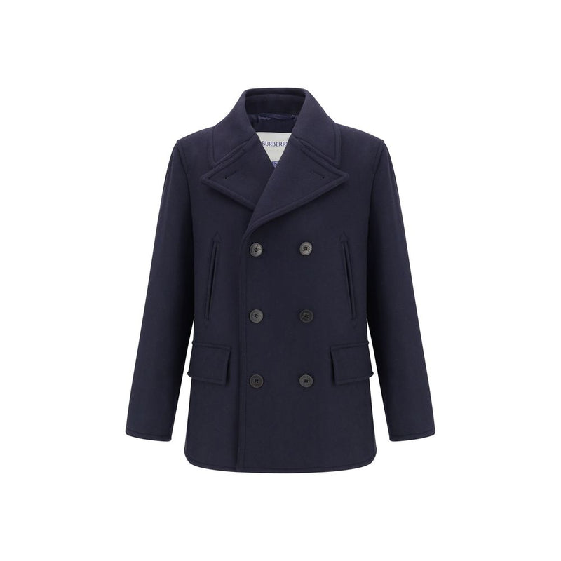 Blue Wool Coat