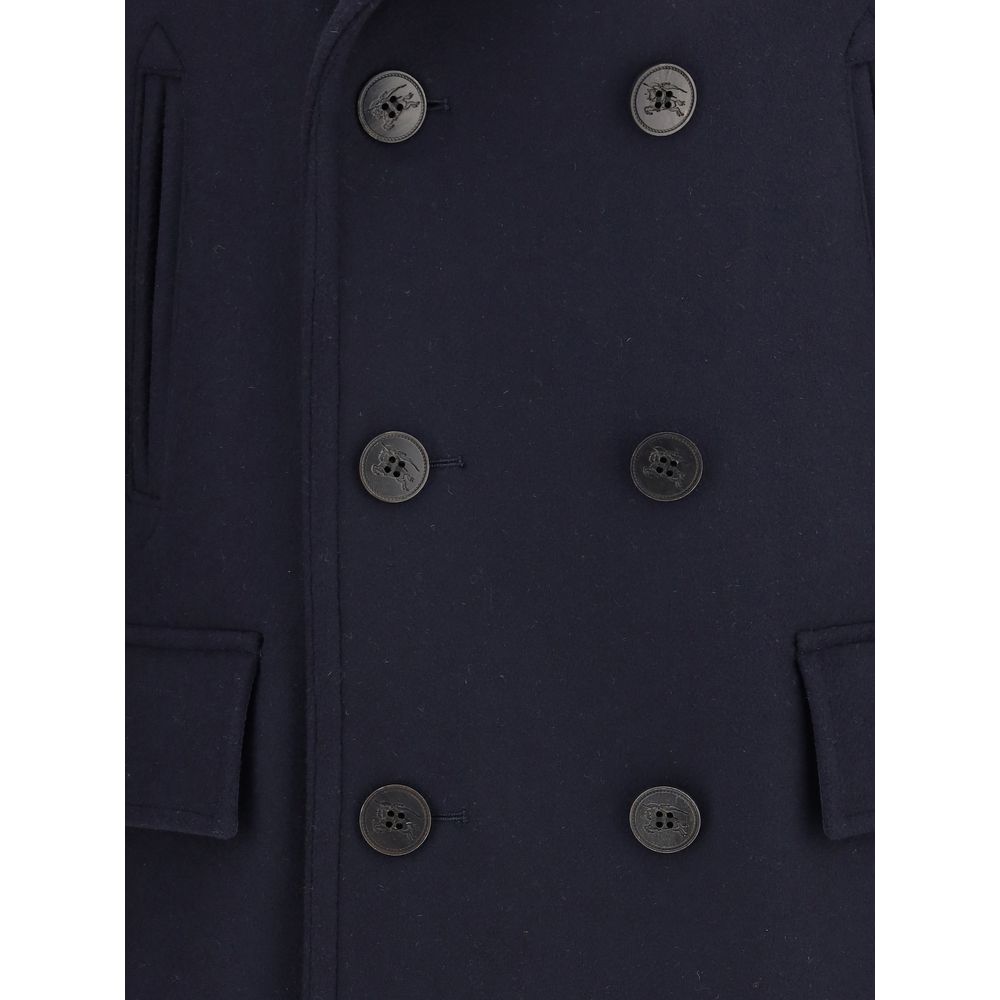 Blue Wool Coat
