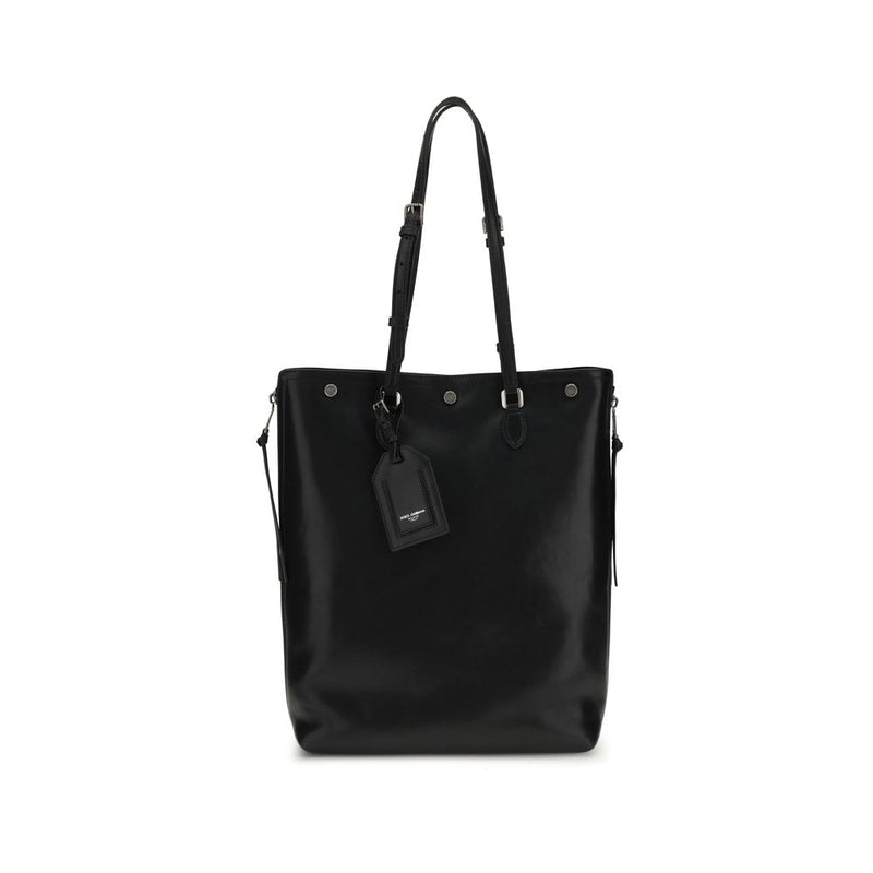 Black Calf Leather Bos Taurus Shoulder Bag