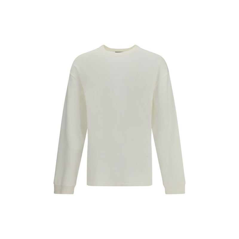 White Cotton Sweatshirt