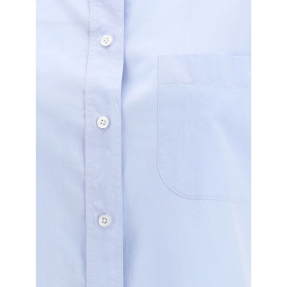 Blue Cotton Shirt