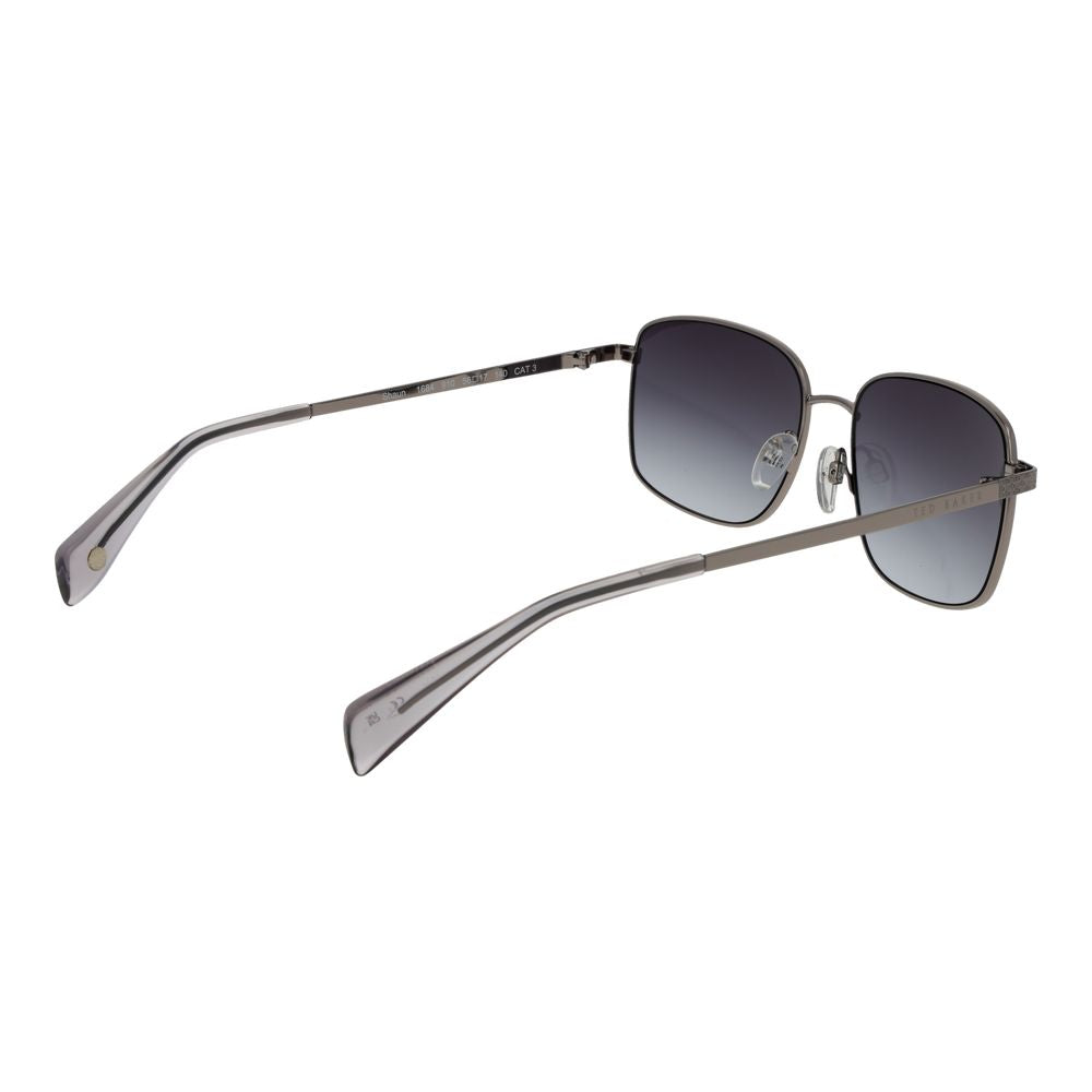 Gray Metal Sunglasses