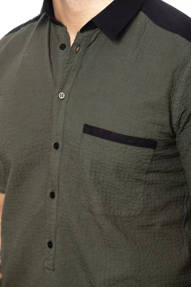 Army Cotton Men Shirt-Verri-LabelTerrace.com