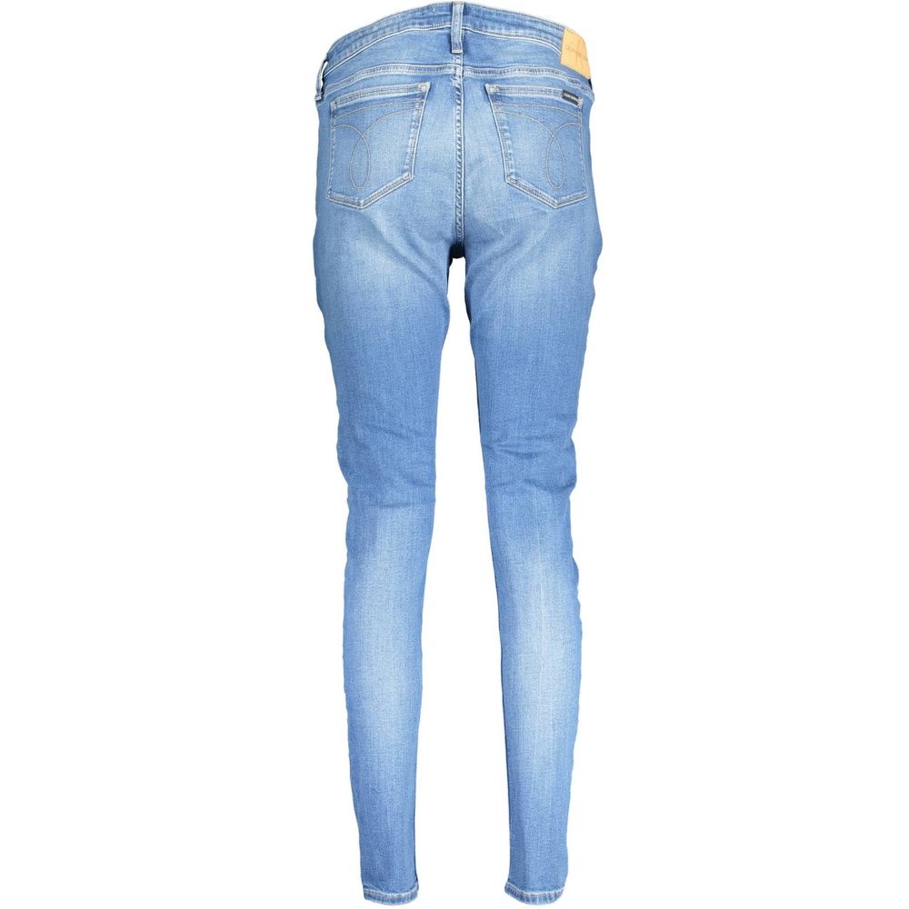 Azzurro Cotton Women Jeans