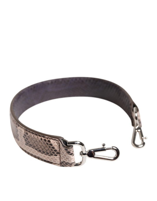 Beige Exotic Leather Handbag Accessory Shoulder Strap-Dolce & Gabbana-LabelTerrace.com