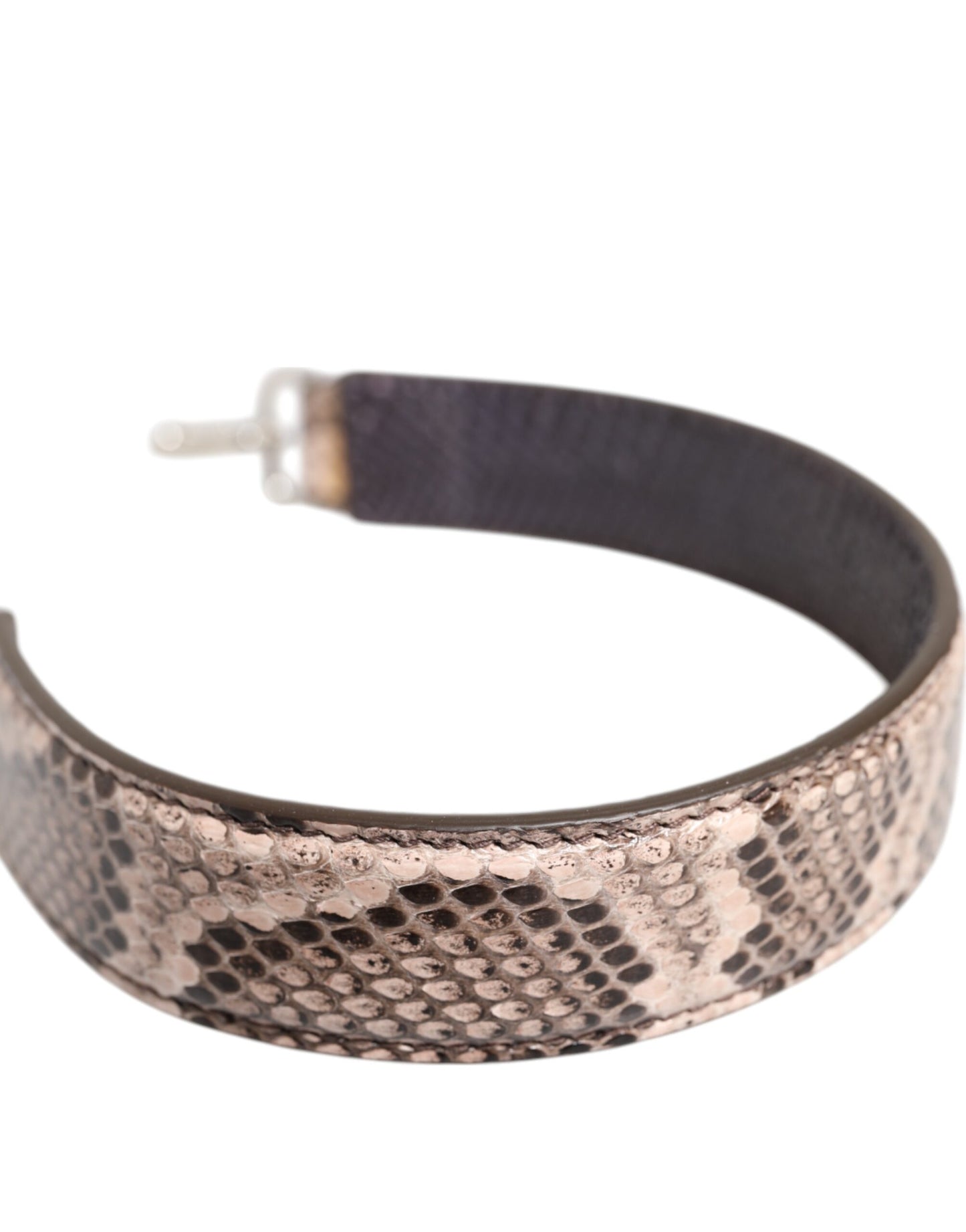 Beige Exotic Leather Handbag Accessory Shoulder Strap-Dolce & Gabbana-LabelTerrace.com