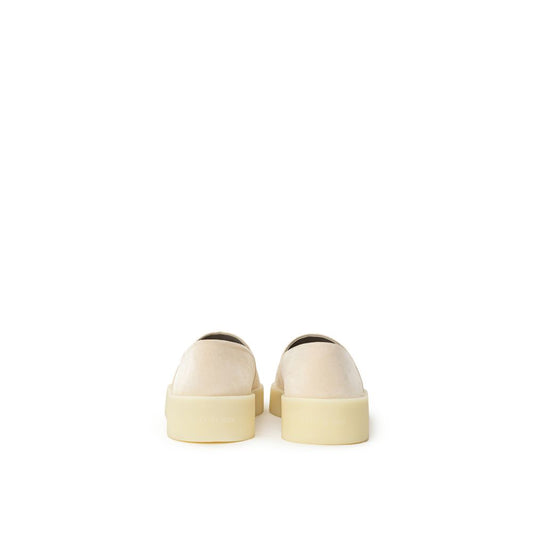 Beige Leather Slip-On Loafer-Fear Of God-LabelTerrace.com