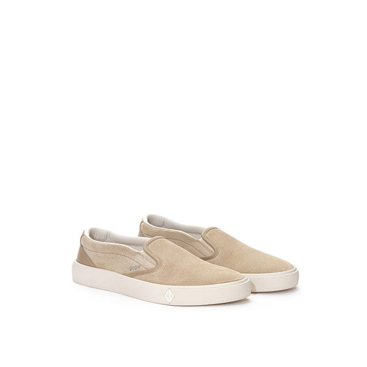 Beige Leather Sneaker-Dior-LabelTerrace.com