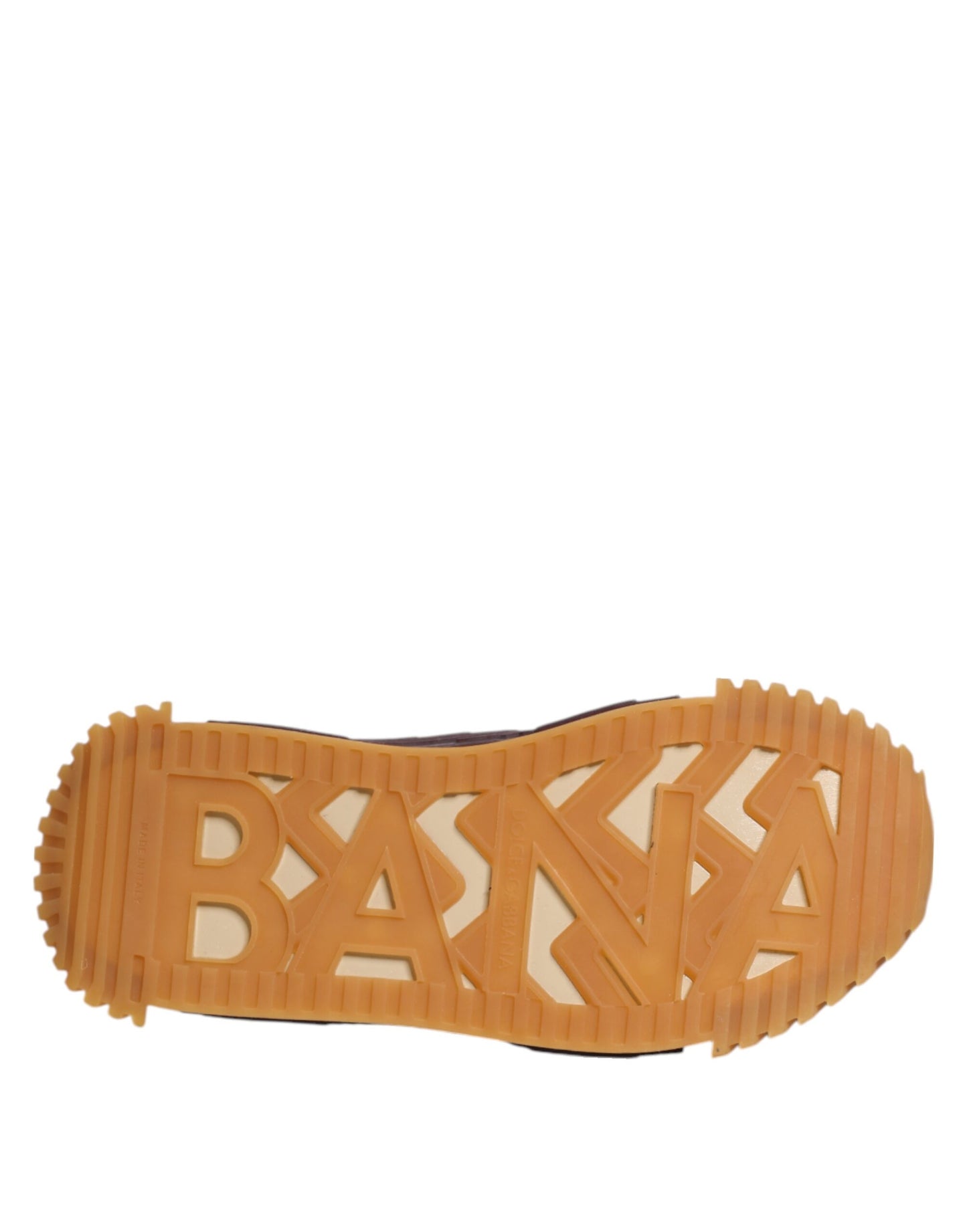 Beige Neoprene DG Logo NS1 Lace Sneakers Shoes-Dolce & Gabbana-LabelTerrace.com